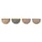 Hello Honey® 4.5" Floral Mosaic Stoneware Bowl Set